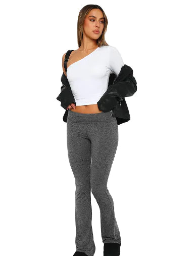 Low Waist Flare Pants for Woman